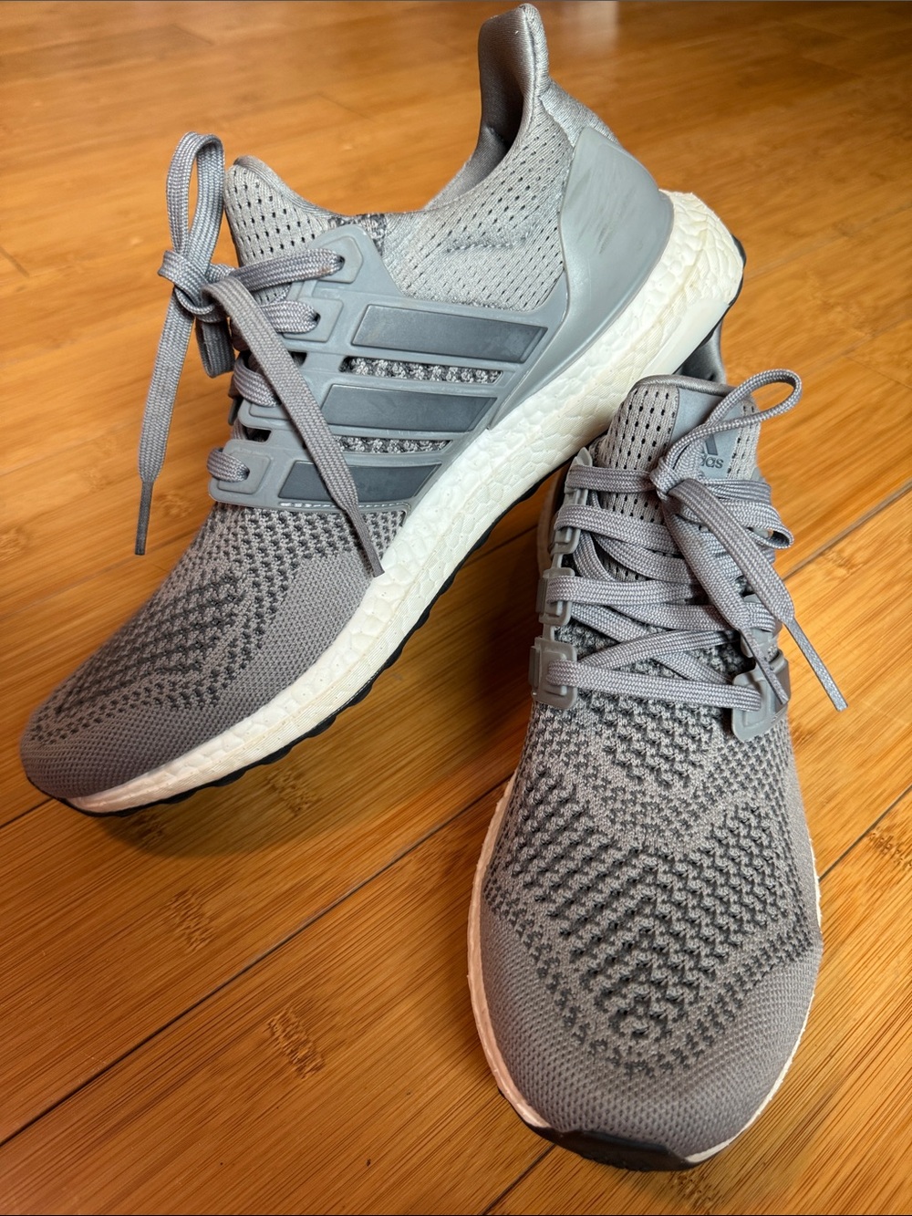adidas MEN’s Gray ULTRA BOOST Sneakers